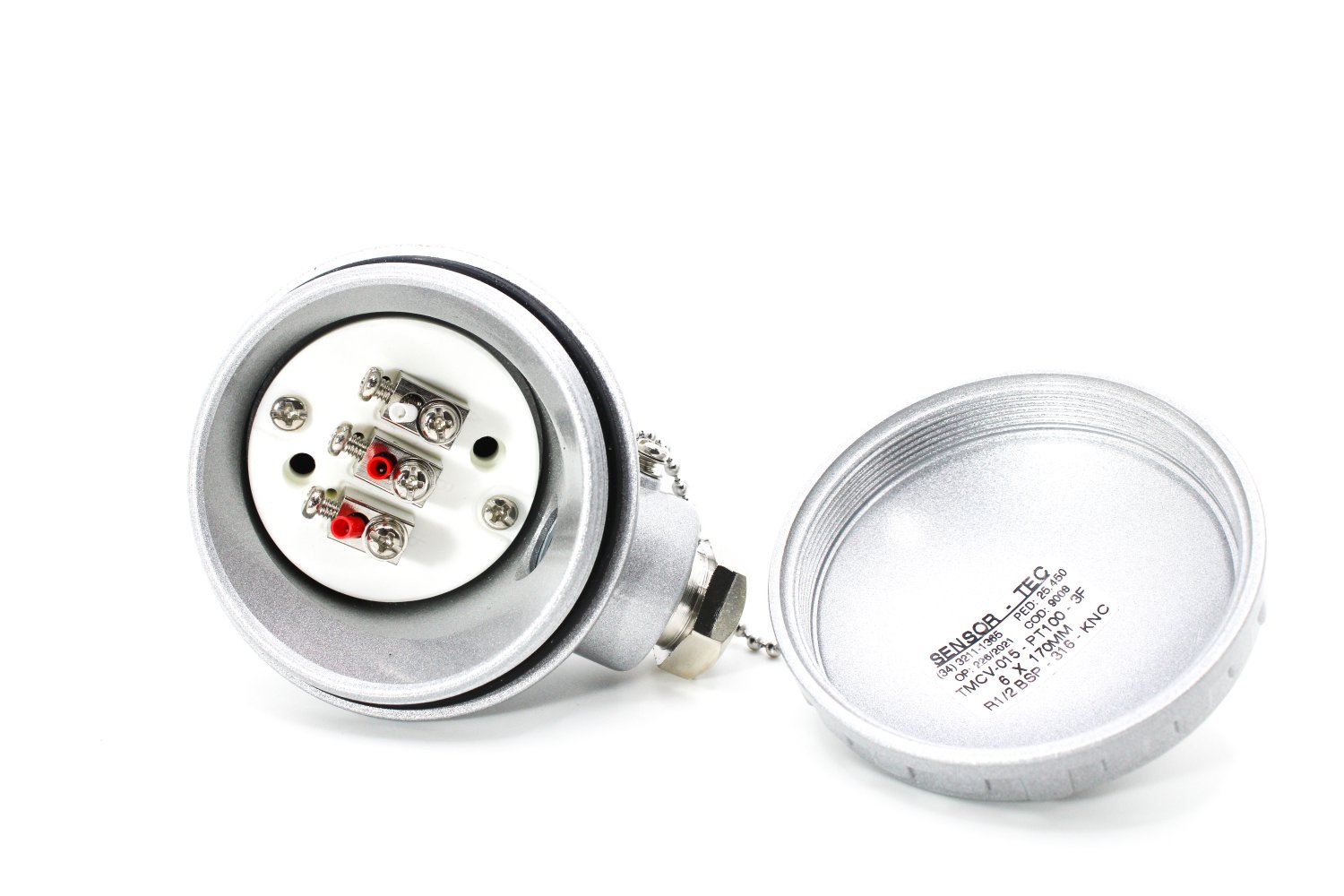 9008 - Sensor Tipo PT100 3F 6X170mm R 1/2BSP KNC