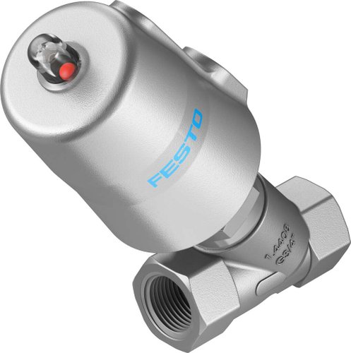 1002515 - Válvula Angular Festo VZXF-L-M22C-M-B-G34-180-M1-V4V4T-50-20
