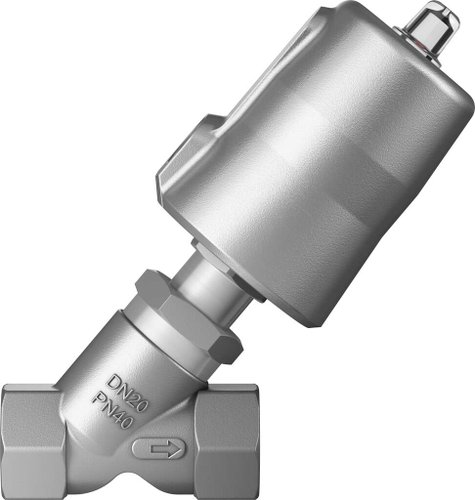 1002515 - Válvula Angular Festo VZXF-L-M22C-M-B-G34-180-M1-V4V4T-50-20