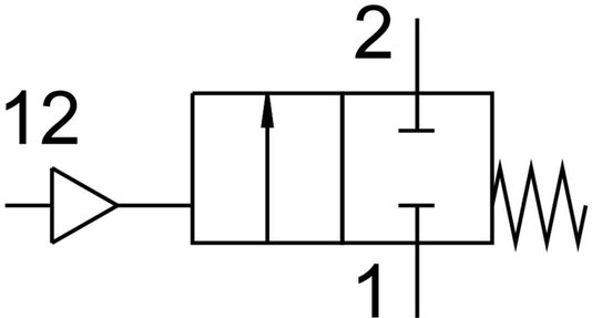 1002515 - Válvula Angular Festo VZXF-L-M22C-M-B-G34-180-M1-V4V4T-50-20