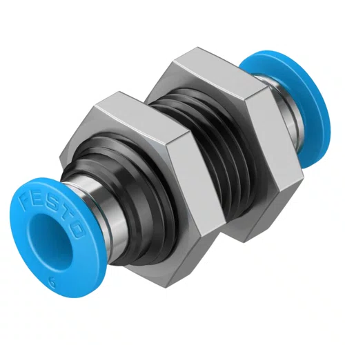 153158 - Conexão Engate Rápido Festo QSS-6
