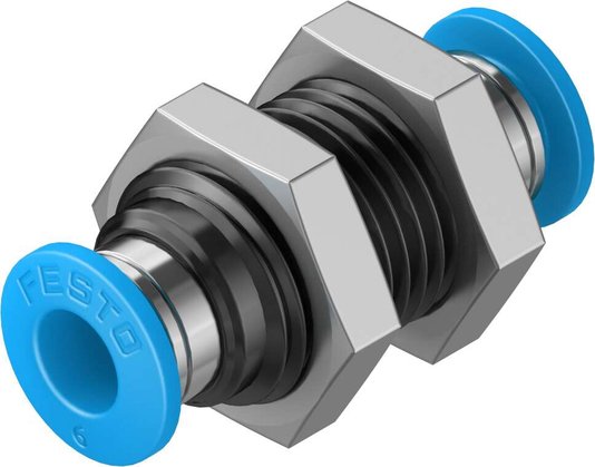 153158 - Conexão Engate Rápido Festo QSS-6