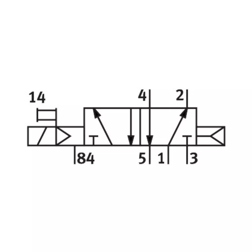 163142 - Válvula Solenoide Festo CPE18-M1H-5L-1/4