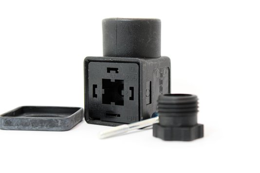 171157 - Conector para Bobina Solenóide Festo MSSD-C-4P