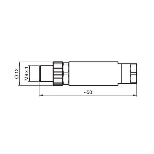 183715 - Conector Pepperl Fuchs V3S-GM