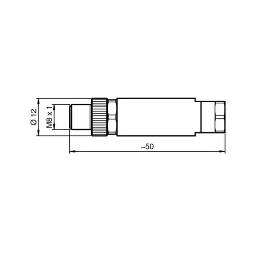 206677 - Conector Pepperl Fuchs V31S-GM