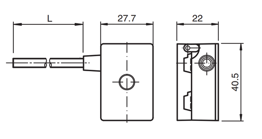 250830 - Splitter Box Pepperl Fuchs VAZ-T1-FK-G10-2M-PUR