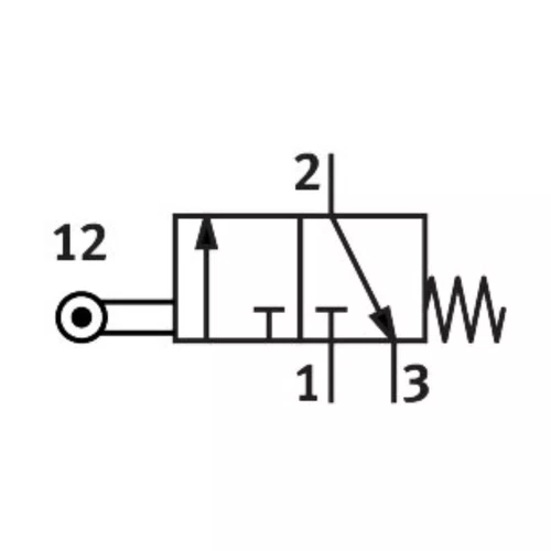 3629 - Válvula de Rolete Festo R-3-M5