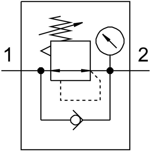 529991 - Regulador de Pressão Festo MS6-LR-1/2-D6-AS