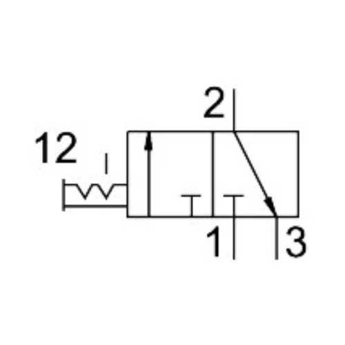 541267 - Válvula De Abertura E Fechamento Festo MS6-EM1-1/2