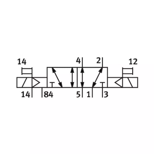 573484 - Válvula Solenoide Festo VUVG-B14-B52-ZT-F-1T1L