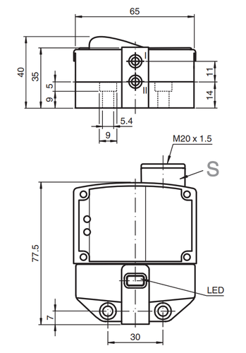 70133033 - Sensor de Válvulas de Processo Pepperl Fuchs NCN3-F31K-N4