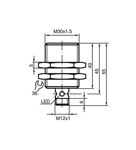 70133069 - SENSOR NCB10-30GM40-N0-V1