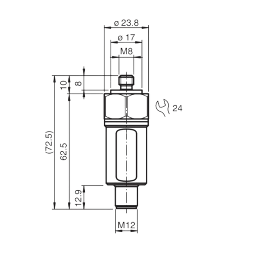 70140695-100001 - Sensor de Vibração Pepperl Fuchs VIM32PL-E1AC8-0RE-IO-1V1401