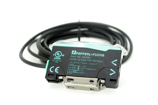 803584 - Sensor de Fibra Ótica Pepperl Fuchs SU18-16/40A/110/115/126A