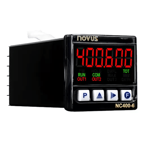 8040019084 - Contador de Pulsos Novus Digital NC400-6-RP-24V