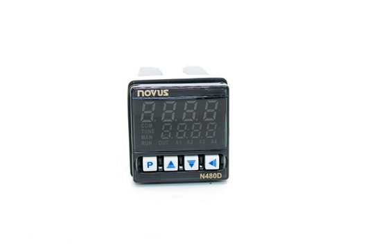 80480D2124 - Controlador de Temperatura Novus N480D-RAR-USB-24V