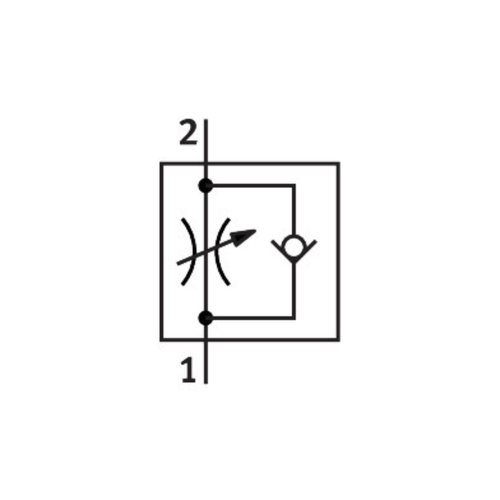 8068724 - Válvula Reguladora De Fluxo Festo VFOE-LE-T-M5-Q6