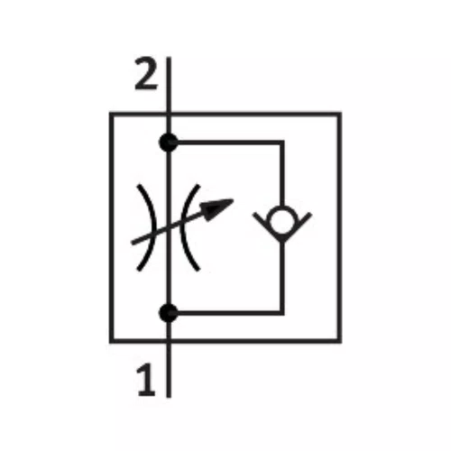 8095434 - Válvula Reguladora de Fluxo Festo VFOE-LE-T-G14-Q8-P50
