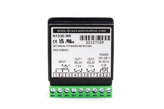 8103010000 - Controlador de Temperatura Novus N1030-RR