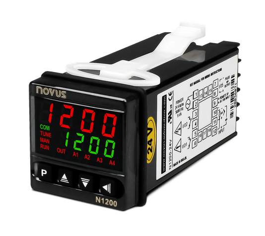 8120200224 - Controlador de Processo Novus N1200-USB C/ 3 S + RS485 - 24V