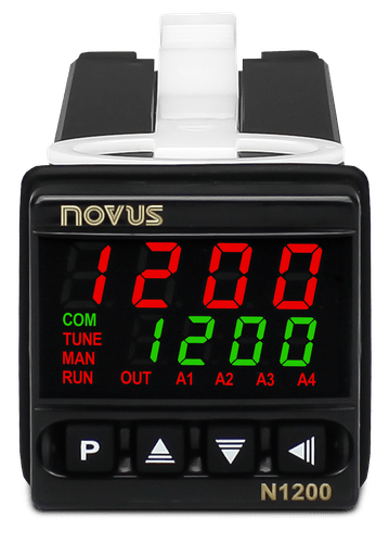 8120200224 - Controlador de Processo Novus N1200-USB C/ 3 S + RS485 - 24V