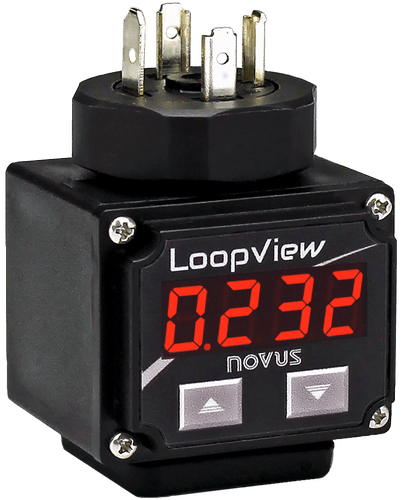 8817000200 - Indicador de Transmissão de Corrente Novus LOOPVIEW-N