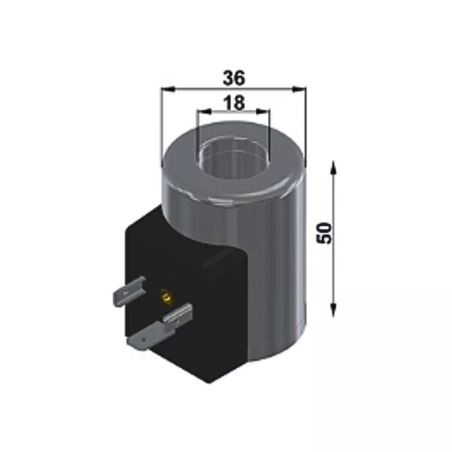 915151 - Bobina Solenoide Hydac - 50MM 12 DG-1836