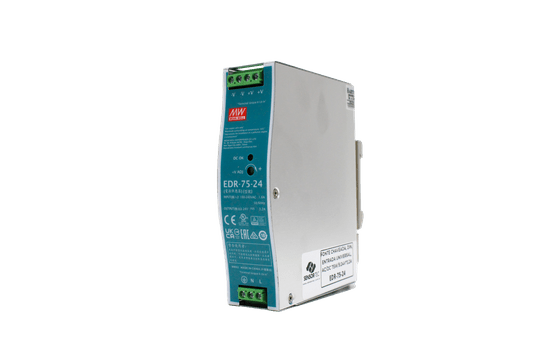 EDR-75-24 - Fonte Chaveada, DIN, Entrada Universal, AC/DC 75W/S:24V*3,2A