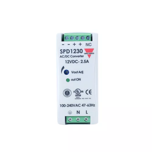 SPD12301 -  Fonte Chaveada, DIN,  Saída 12 VCC,  2,5A