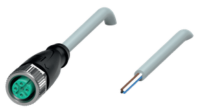 035071 - Cabo com Conector Reto Pepperl Fuchs V1-G-2M-PVC