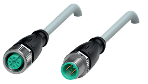 098851 - Cabo com Conector Reto Pepperl Fuchs V1-G-2M-PUR-V1-G