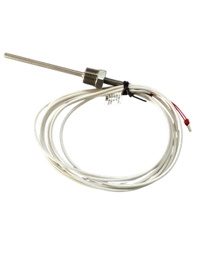 12632 - SENSOR PT100 3F 6X100MM, R1/2NPT MOLA 304 3,0M PVC RANGE -20ºC A 200ºC,SEM CABEÇOTE