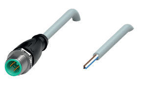 126567 - Cabo com Conector Reto Pepperl Fuchs V1S-G-2M-PVC