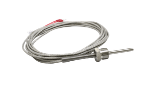 12927 - SENSOR PT100 3F 6X50MM, CABO FFT 5M C/MOLA R1/2BSP