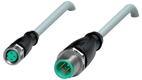 213932 - Cabo com Conector Reto Pepperl Fuchs V3-GM-0,6M-PUR-V11-G