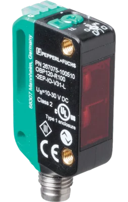267075-100510 - Sensor Ótico  Pepperl Fuchs OBP120-R100-2EP-IO-V31-L