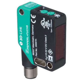 295670-100147 - Sensor Ótico  Pepperl Fuchs OBG8000-R200-2EP-IO-V1