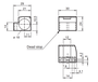 107460 - Suporte de Montagem Pepperl Fuchs BF-18 F