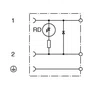 247258 - Conector para Bobina Pepperl Fuchs VMA-2-P/D2