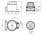 283310 - Ativador de Sensor de Válvula de Processo Pepperl Fuchs BT65-F31-RG-EN