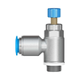 534340 - Válvula Reguladora de Fluxo Festo GRLA-1/4-QS-10-RS-D