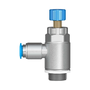 534342 - Válvula Reguladora de Fluxo Festo GRLA-3/8-QS-8-RS-D